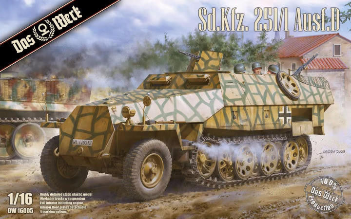 Das Werk 1/16 Sd.Kfz.251/1 Ausf.D 16005